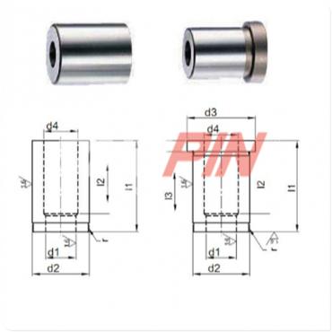 Piercing die bushings DIN 9845 type A, without collar