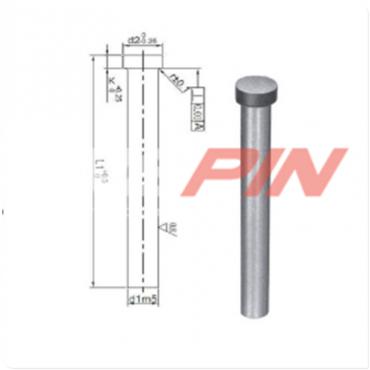 Round punches with cylindrical head ISO 8020 A Round punches with cylindrical head ISO 8020 A