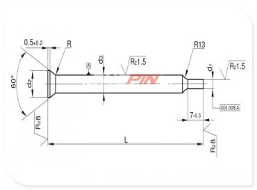 Punzoni di precisione forma C DIN 9861 Form C Punzoni di precisione forma C DIN 9861 Form C