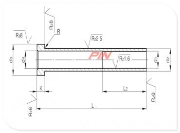 Ejector Sleeves hardened DIN ISO 8405 Ejector Sleeves hardened DIN ISO 8405
