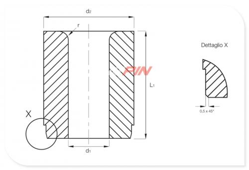 Bagues de guidage pour poingous DIN 9845 C